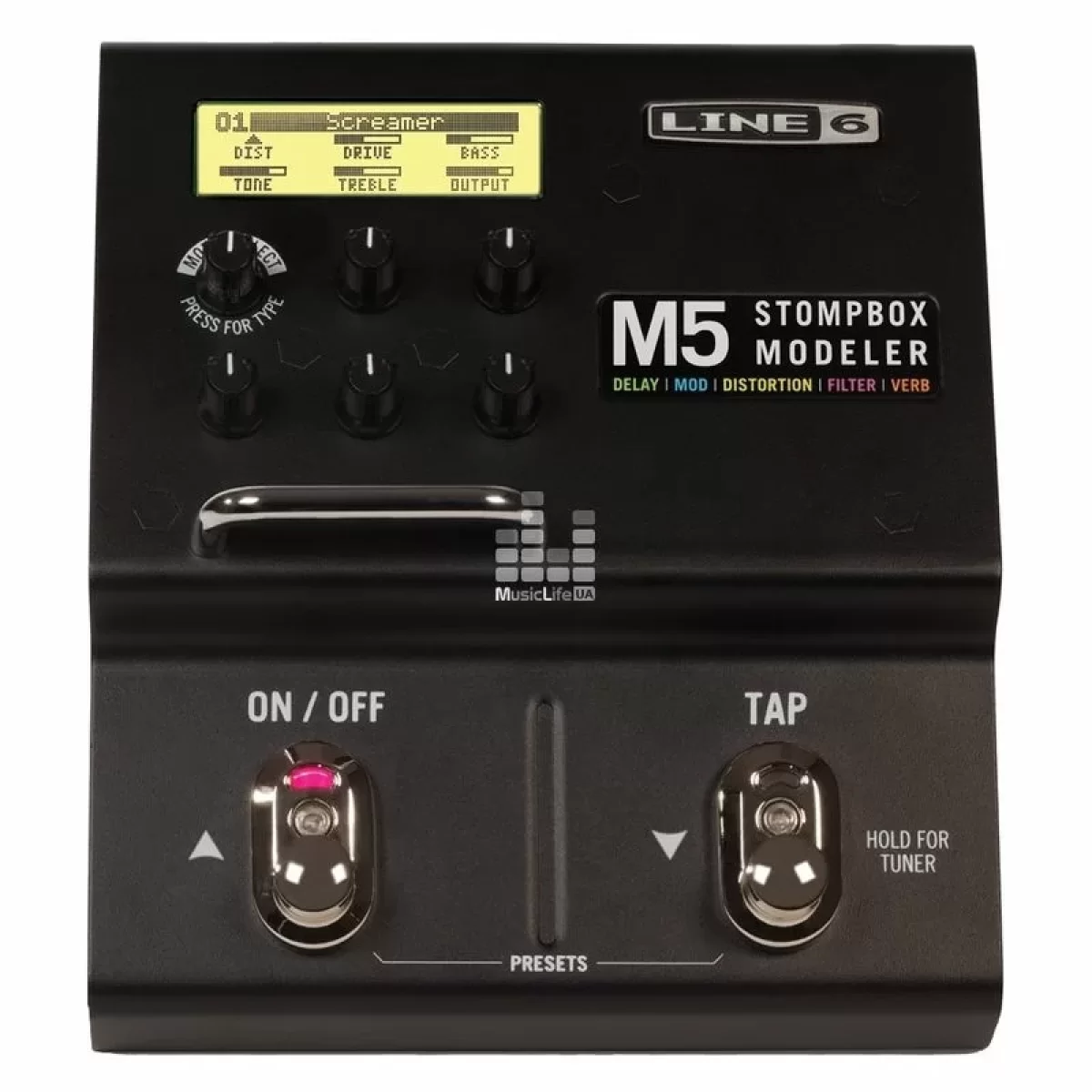 ギター LINE6 M5 LINE 6 M5 Stompbox Гитарный процессор купить в Москве и РФ недорого